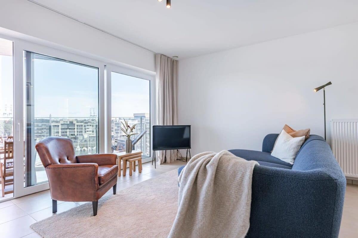 Huswell - Lovely New Apartment At The Harbor + Parking Brugge Ngoại thất bức ảnh