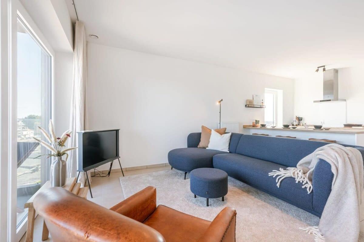 Huswell - Lovely New Apartment At The Harbor + Parking Brugge Ngoại thất bức ảnh